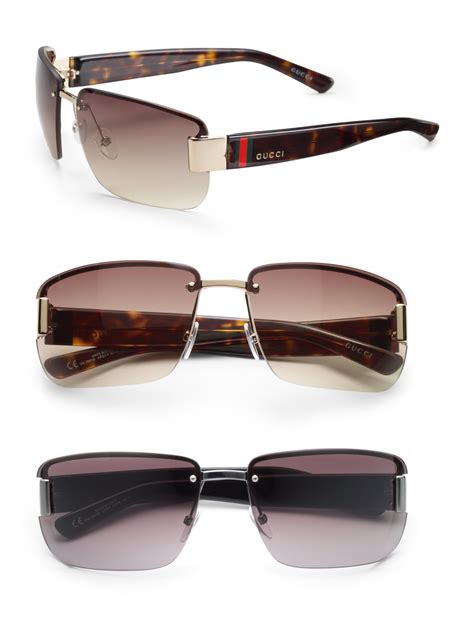 gucci sunglasses men celebrity|gucci rimless sunglasses men's.